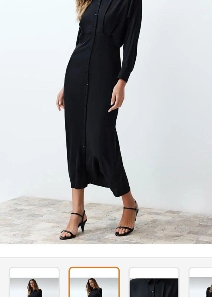 Gömlek elbise  - Görsel 5