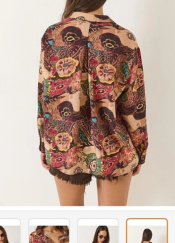 Oversize vintage gömlek  - Görsel 5