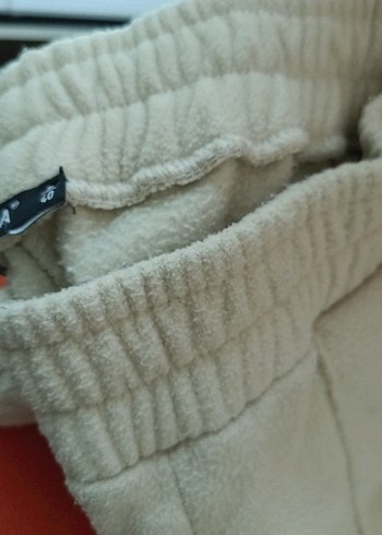 40 Beden Bej Erkek Kolsuz Sıcak Kumaşlı Sweatshirt