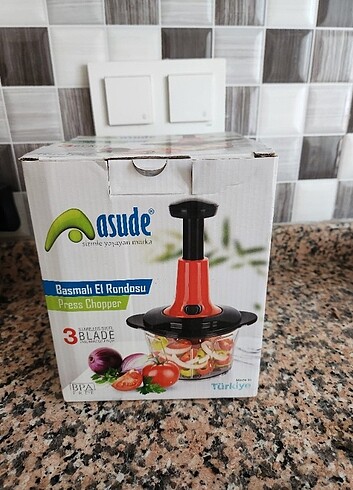 Basmalı el rondosu blender