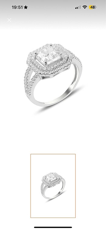 swarovski Yüzük