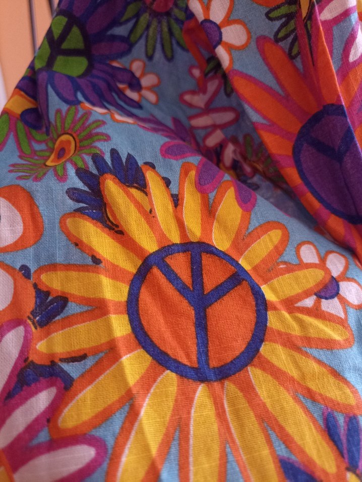 Renkli Çiçek Desenli yarım Kollu Gömlek - Görsel 4