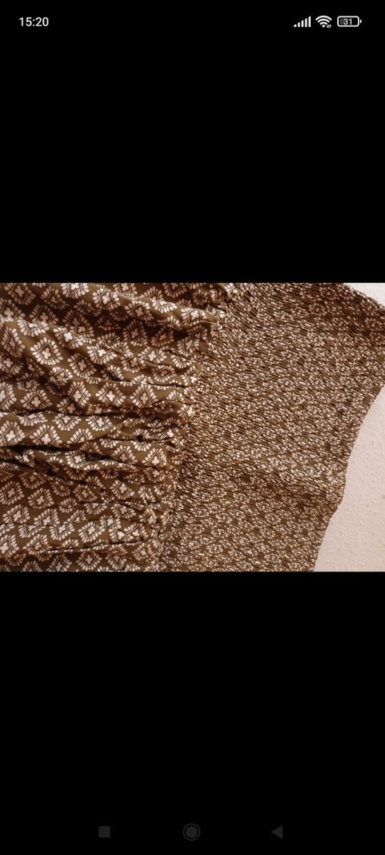 Bohem Renkli Mini Triko Etek addax - Görsel 2