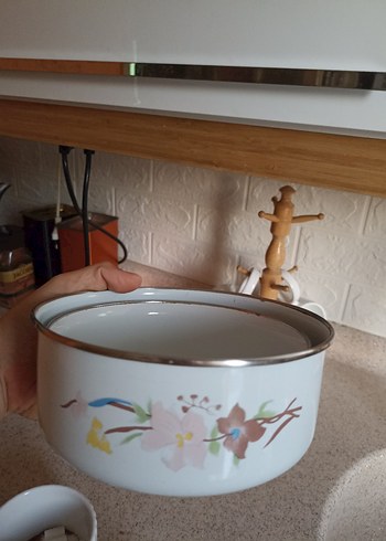 Çiçek Desenli Renkli Seramik Kase - Görsel 7