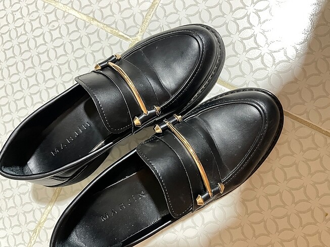 36 Beden siyah Renk Loafer