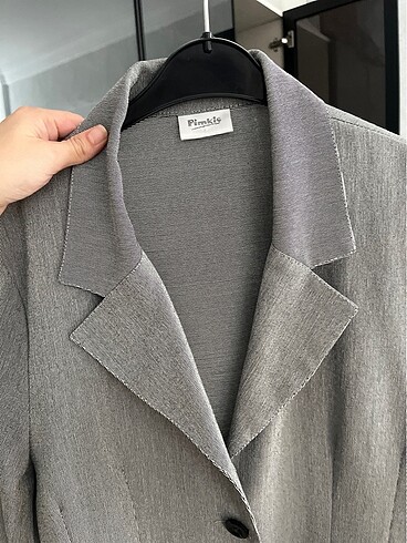 m Beden gri Renk Blazer ceket
