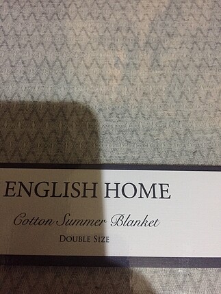 English Home English home çift kişilik yatak örtüsü pi