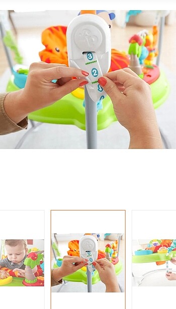 Beden Fişler Price Yağmur Ormanı Jumperoo