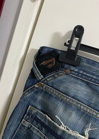 Bol Kesim Denim Kot Pantolon - Görsel 3