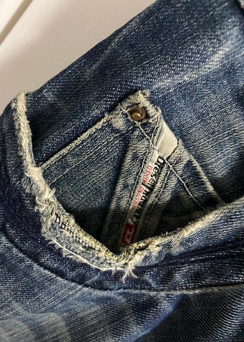 Bol Kesim Denim Kot Pantolon - Görsel 4