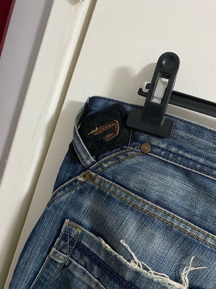 Bol Kesim Denim Kot Pantolon - Görsel 3