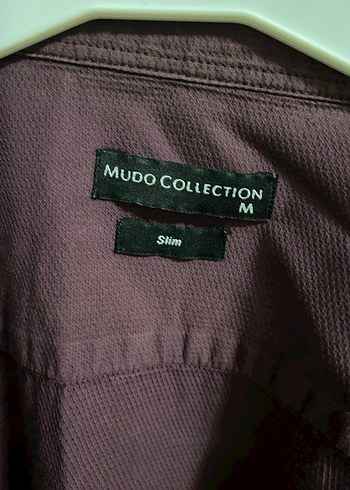 Bordo Uzun Kollu Erkek Keten Gömlek - Görsel 2