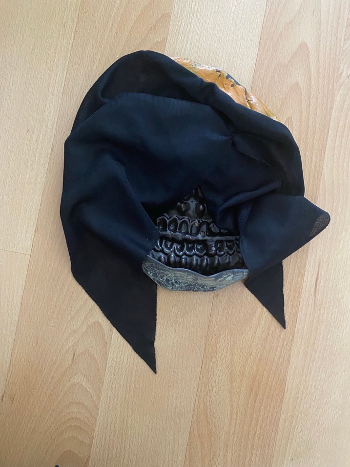 Korkunç Kafatası Desenli Maske - Görsel 2