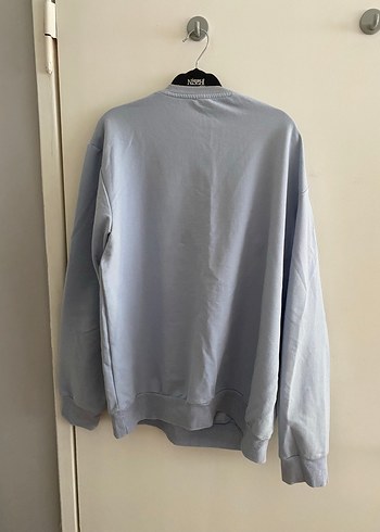 Mavi Oversize Kadın Sweatshirt