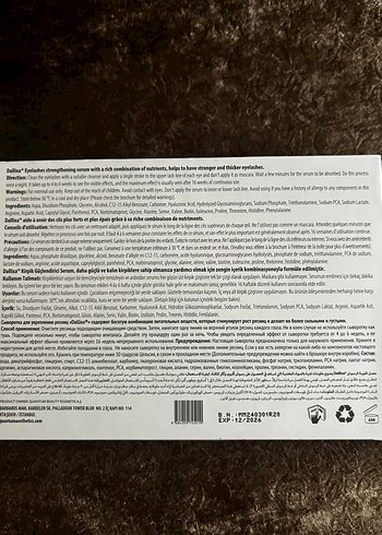 Delixa kirpik serumu - Görsel 3