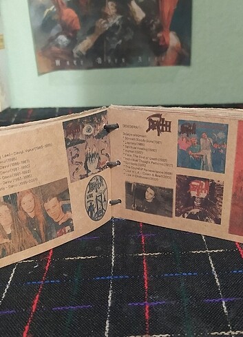 Death Metal Kitap Goth Punk Vintage 