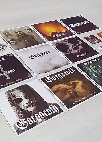 Gorgoroth Fotokart sticker metal punk