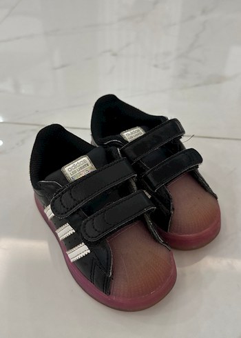 Adidas Adidas Çocuk Siyah ışıklı Spor Ayakkabı