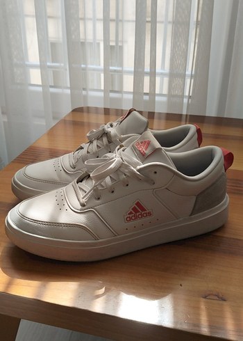 Adidas Beyaz Bağcıklı Spor Ayakkabı - Görsel 6