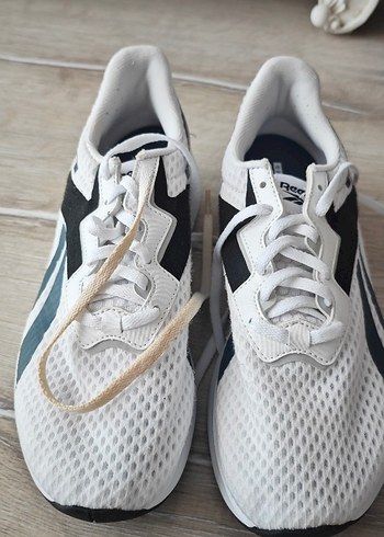 Beyaz Erkek Spor Ayakkabı Bağcıkları