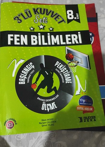 8. Sınıf Fen Bilimleri 3'lü Kuvvet Seti