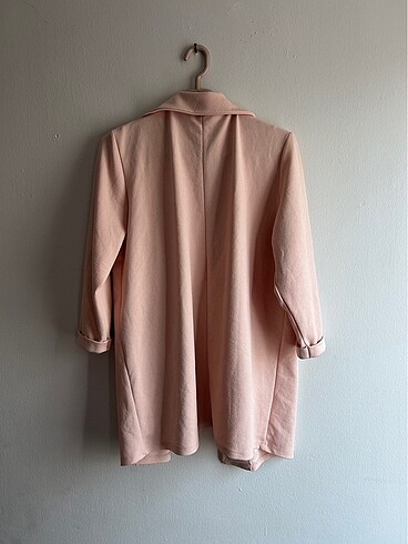 38 Beden Pudra renkli blazer
