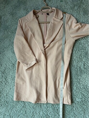 38 Beden ten rengi Renk Pudra renkli blazer