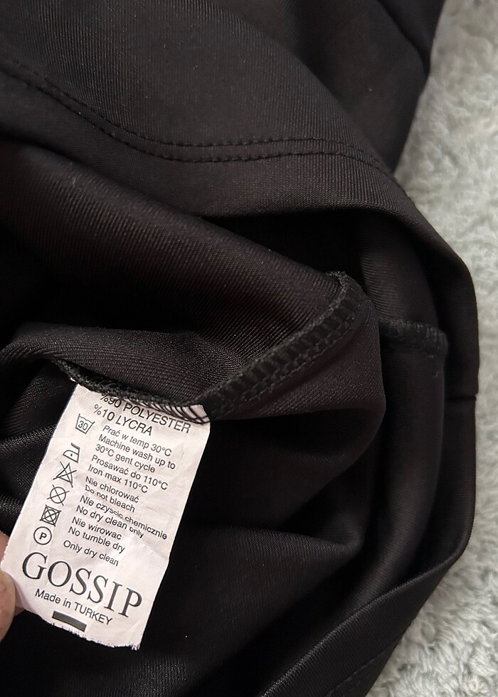 Siyah elbise - Görsel 4