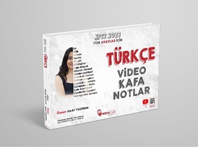 Öznur Saat Yıldırım KPSS Türkçe ders notu