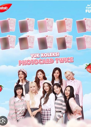 Beden Twice×nabati special edition Jeongyeon selfie pink pc