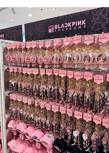 Beden pembe Renk Official blackpink the game Anahtarlık