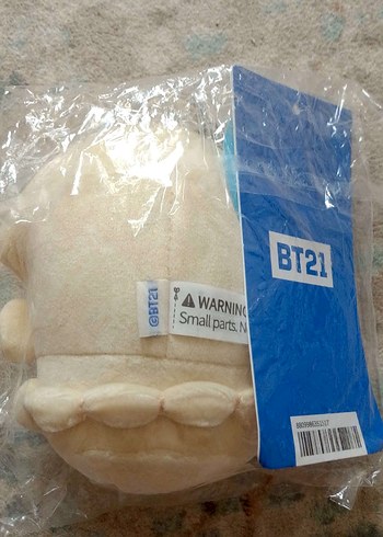 Diğer BTS BT21 Keychain (Anahtarlık Peluşu) RJ Sea Edition