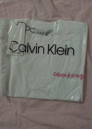 Calvin klein×jennie collab(limited edition) beyaz crop tee - Görsel 6