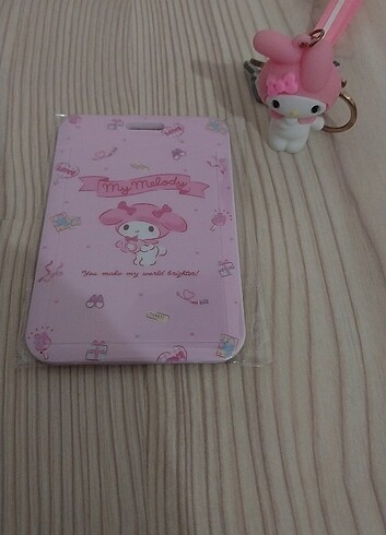 Beden Renk Sanrio Melody pcholder+Anahtarlik