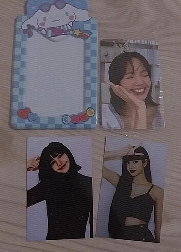 Lisa the girls ori+pc holder+the album unoff pc