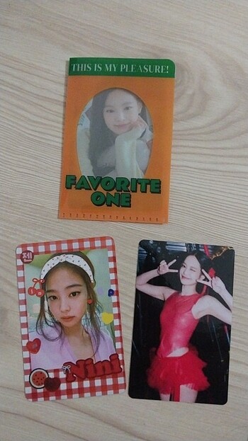 Jenn blackpink the game ori+pc holder+3 unoff pc