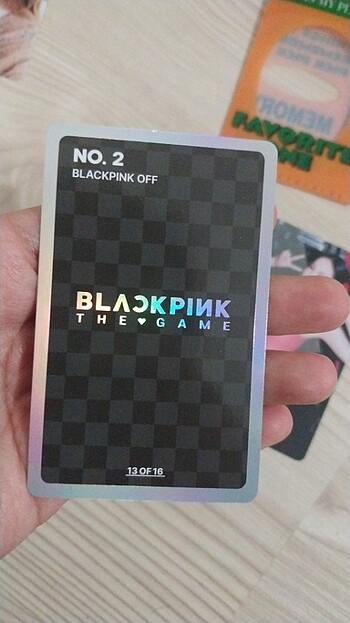  Beden Jenn blackpink the game ori+pc holder+3 unoff pc
