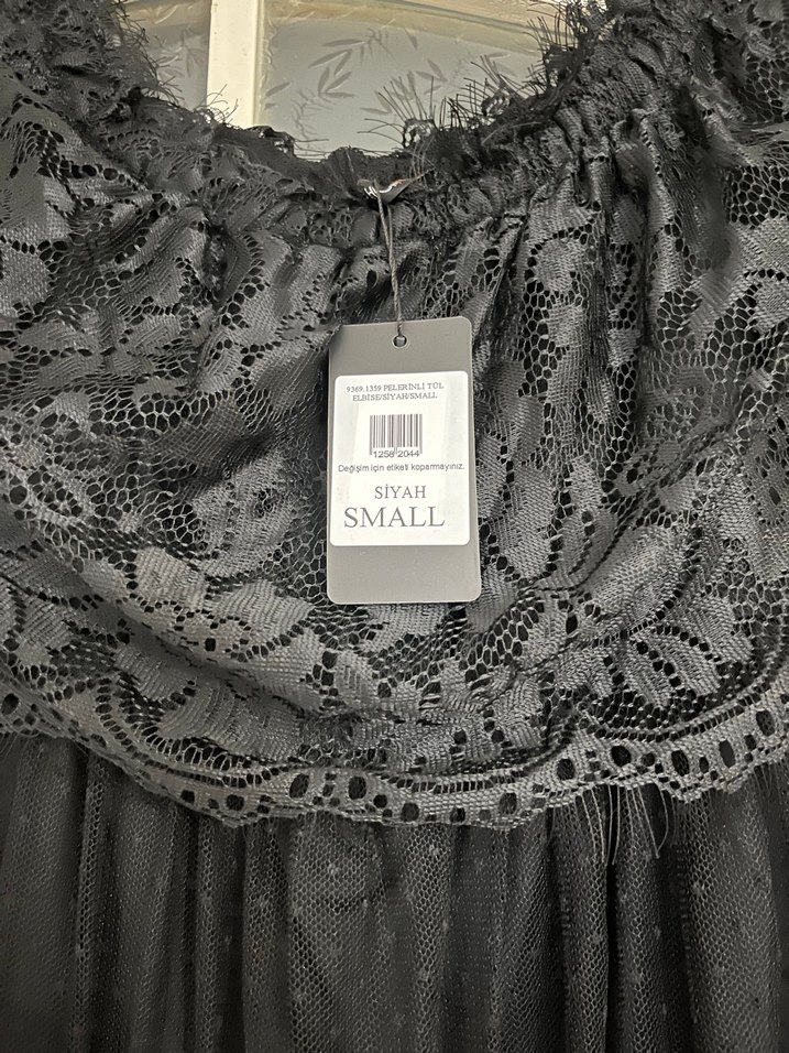 Siyah elbise - Görsel 4