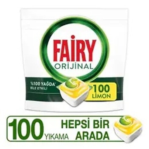 Fairy 100?lü bulaşık makinası tableti