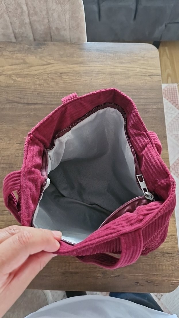 Bordo Kadın Günlük Bohem Çanta - Görsel 2