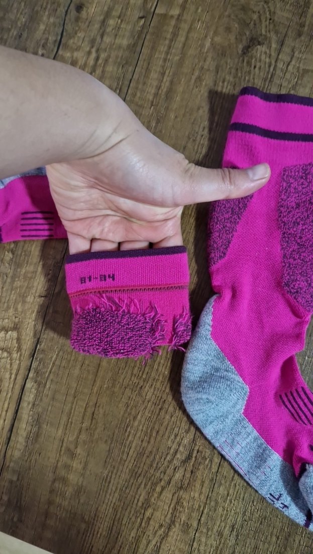 Kız Çocuk Örgü Renkli Eldiven ve kışlık çorap - Görsel 3