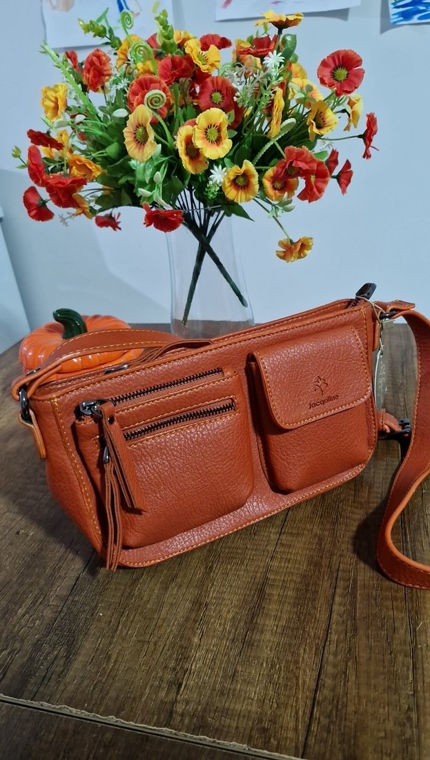 Kahverengi Deri Kadın Çanta - Görsel 2