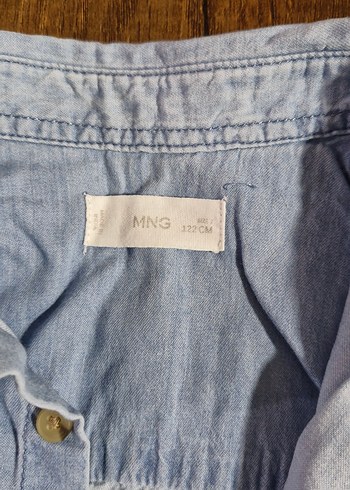 Erkek Çocuk Kot Gömlek Uzun Kollu - Görsel 5