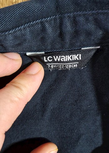 Erkek Çocuk Kot Gömlek Uzun Kollu - Görsel 3