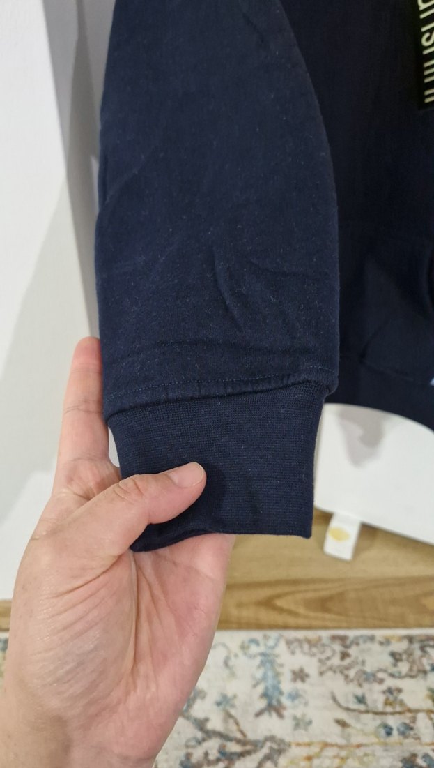 Bordo Kapüşonlu Fermuarlı Erkek çocuk Sweatshirt - Görsel 2