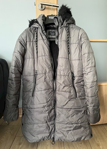 LC waikiki Gri Kadın Kışlık Mont