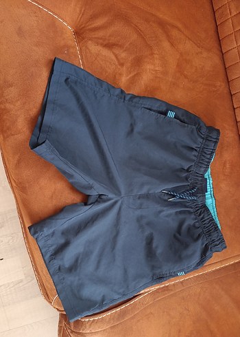 Erkek Gri Yüzme Şortu - Görsel 2