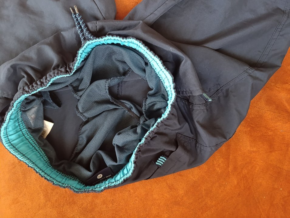 Erkek Gri Yüzme Şortu - Görsel 5