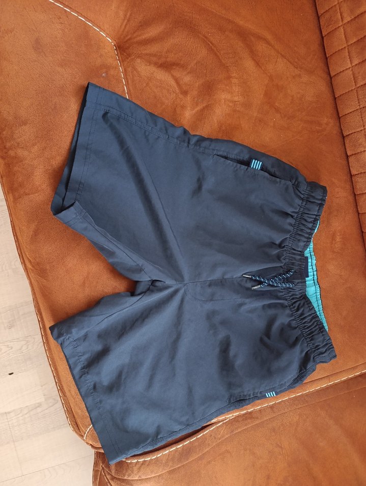 Erkek Gri Yüzme Şortu - Görsel 2