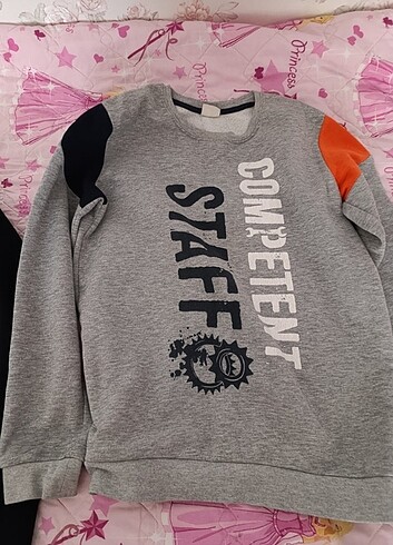 12-13 Yaş Beden Erkek çocuk sweatshirt 
